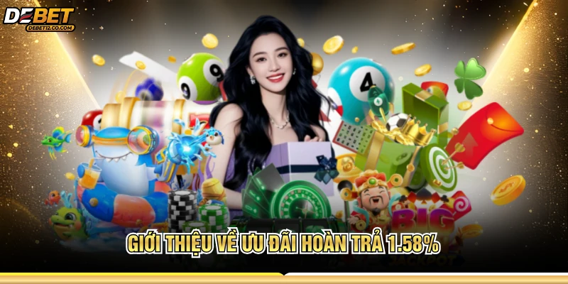 Giới thiệu về ưu đãi hoàn trả 1.58% 